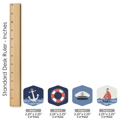 Big Dot Of Happiness Ahoy - Nautical - Baby Shower Or Birthday Party Scavenger Hunt - 1 Stand And 48 Game Pieces - Hide And Find Game 6 Big Dot Of Happiness Ahoy - Nautical - Baby Shower Or Birthday Party Scavenger Hunt - 1 Stand And 48 Game Pieces - Hide And Find Game - Image 6