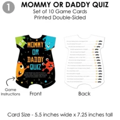 Big Dot Of Happiness Monster Bash - 4 Little Monster Baby Shower Games - 10 Cards Each - Gamerific Bundle -Anagram Shop GUEST 0147d5dd fea4 4b55 a771 4188efe8ef6f