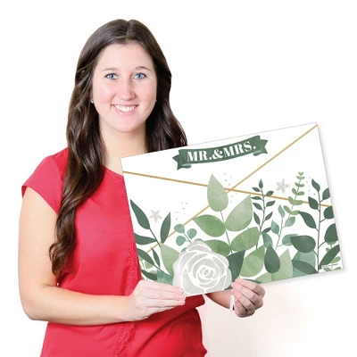 Big Dot Of Happiness Boho Botanical Bride - Paper Greenery Bridal Shower And Wedding Party Coloring Sheets - Activity Placemats - Set Of 16 5 Big Dot Of Happiness Boho Botanical Bride - Paper Greenery Bridal Shower And Wedding Party Coloring Sheets - Activity Placemats - Set Of 16 - Image 5