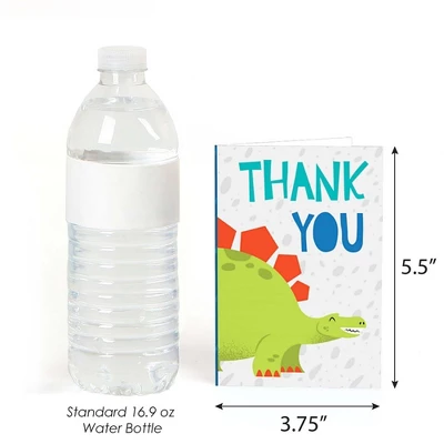 Big Dot Of Happiness Roar Dinosaur - Dino Mite Baby Shower Or Birthday Party Thank You Cards (8 Count) 2 Big Dot Of Happiness Roar Dinosaur - Dino Mite Baby Shower Or Birthday Party Thank You Cards (8 Count) - Image 2