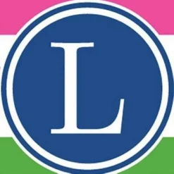 10ct Note Cards - Preppy Stripe Monogram - L