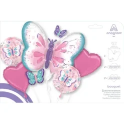 Anagram Flutters Happy Birthday Balloon Bouquet