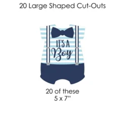 Big Dot Of Happiness It's A Boy - Blue Baby Shower DIY Decorations - Clothespin Garland Banner - 44 Pieces 9 Big Dot Of Happiness It's A Boy - Blue Baby Shower DIY Decorations - Clothespin Garland Banner - 44 Pieces -Anagram Shop GUEST 05345894 759e 4737 bba0 8d1d43376215