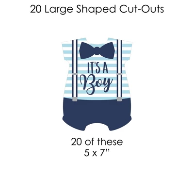 Big Dot Of Happiness It's A Boy - Blue Baby Shower DIY Decorations - Clothespin Garland Banner - 44 Pieces 5 Big Dot Of Happiness It's A Boy - Blue Baby Shower DIY Decorations - Clothespin Garland Banner - 44 Pieces - Image 5