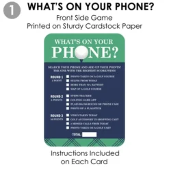 Big Dot Of Happiness Par-Tee Time - Golf - 2-in-1 Birthday Or Retirement Party Cards - Activity Duo Games - Set Of 20 -Anagram Shop GUEST 05ec1dfe 5fb6 4f93 b4e1 665b1045a2d7