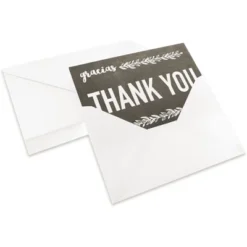 144-Pack Blank Thank You Greeting Cards Bulk W/Envelope, Chalkboard Design 4"x6" -Anagram Shop GUEST 060e289e 617f 418d 9fe7 6baf72a43664