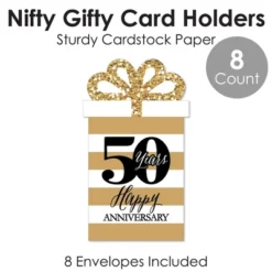 Big Dot Of Happiness We Still Do - 50th Wedding Anniversary - Anniversary Party Money And Gift Card Sleeves - Nifty Gifty Card Holders - Set Of 8 -Anagram Shop GUEST 0707f813 7687 4457 8c80 c946727e6f92