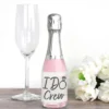 Big Dot Of Happiness Champagne Elegantly Simple - Mini Wine & Champagne Bottle Label Stickers - Wedding Or Bridal Shower Guest Party Favor Gift 16 Ct