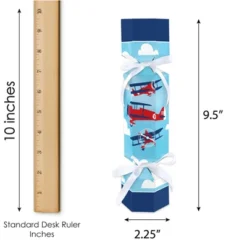 Big Dot Of Happiness Taking Flight - Airplane - No Snap Vintage Plane Baby Shower Or Birthday Party Table Favors - DIY Cracker Boxes - Set Of 12 12 Big Dot Of Happiness Taking Flight - Airplane - No Snap Vintage Plane Baby Shower Or Birthday Party Table Favors - DIY Cracker Boxes - Set Of 12 -Anagram Shop GUEST 0a82430d 8638 4411 aa4b 9f53f2411b95
