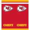 NFL 3ct Kansas City Chiefs Football Reusable Tablecloth