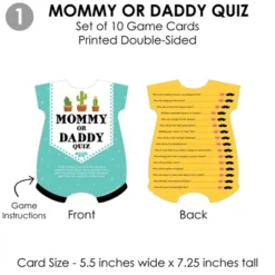 Big Dot Of Happiness Let's Fiesta - 4 Baby Shower Games - 10 Cards Each - Gamerific Bundle -Anagram Shop GUEST 0b73fe18 a9c7 46c1 acd7 f0a39816a51b