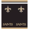 NFL 3ct New Orleans Saints Football Reusable Tablecloth