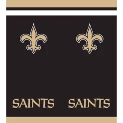 NFL 3ct New Orleans Saints Football Reusable Tablecloth