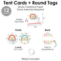 Big Dot Of Happiness Hello Rainbow - DIY Boho Baby Shower And Birthday Party Sweet Treats Signs - Snack Bar Decorations Kit - 50 Pieces 10 Big Dot Of Happiness Hello Rainbow - DIY Boho Baby Shower And Birthday Party Sweet Treats Signs - Snack Bar Decorations Kit - 50 Pieces -Anagram Shop GUEST 0ccdd5e3 d2f1 4ba5 aa0a 4e7139e49720