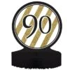 Creative Converting 90th Birthday Party Decorations Kit Black/Gold
