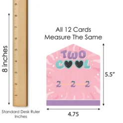 Big Dot Of Happiness Two Cool - Girl - Pastel 2nd Birthday Party Game Pickle Cards - Pull Tabs 3-in-a-Row - Set Of 12 -Anagram Shop GUEST 0d7667ac 102a 47bd 8c09 34f2de81cbef