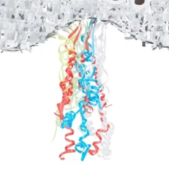 Blue Panda Small Silver Dog Bone Pinata With Pull Strings, Dog Birthday Party Supplies, Puppy Party Decorations, 16.8 X 10 X 3 In -Anagram Shop GUEST 0e6523e5 8e35 4339 ac1d 25f45fca51a4