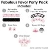 Big Dot Of Happiness Paris, Ooh La La - Paris Themed Baby Shower Or Birthday Party Favors And Cupcake Kit - Fabulous Favor Party Pack - 100 Pieces