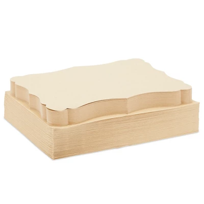 Paper Junkie 50 Pack Cards And Envelopes, 5x7 Inches For Wedding, Birthday, Baby Shower Invitations (Blank Inside, Brown Kraft Paper) 4 Paper Junkie 50 Pack Cards And Envelopes, 5x7 Inches For Wedding, Birthday, Baby Shower Invitations (Blank Inside, Brown Kraft Paper) - Image 4