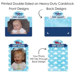 Big Dot Of Happiness Taking Flight - Airplane - Vintage Plane Birthday Party Picture Centerpiece Sticks - Photo Table Toppers - 15 Pieces 8 Big Dot Of Happiness Taking Flight - Airplane - Vintage Plane Birthday Party Picture Centerpiece Sticks - Photo Table Toppers - 15 Pieces -Anagram Shop GUEST 1089bf32 6d96 4056 bae0 11f61584e002