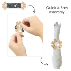 Big Dot Of Happiness Bump, Set, Spike - Volleyball - Baby Shower Or Birthday Party Paper Napkin Holder - Napkin Rings - Set Of 24 -Anagram Shop GUEST 10c28476 ba73 48dd 9102 2c6e98de4a01