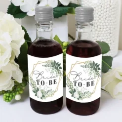 Big Dot Of Happiness Boho Botanical Bride - Mini Wine & Champagne Bottle Label Stickers - Greenery Bridal Shower & Wedding Party Favor Gift For 16 Ct -Anagram Shop GUEST 11212529 a8d3 46b7 b150 284b08bd0a7a