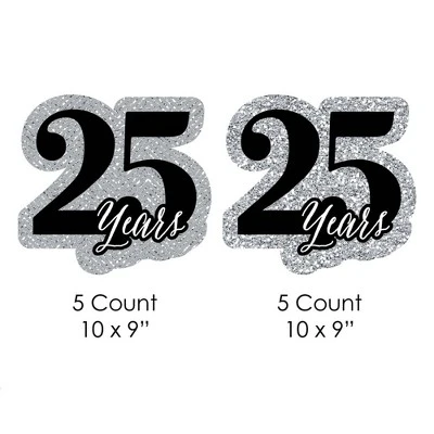 Big Dot Of Happiness We Still Do - 25th Wedding Anniversary Lawn Decorations - Outdoor Anniversary Party Yard Decorations - 10 Piece 5 Big Dot Of Happiness We Still Do - 25th Wedding Anniversary Lawn Decorations - Outdoor Anniversary Party Yard Decorations - 10 Piece - Image 5
