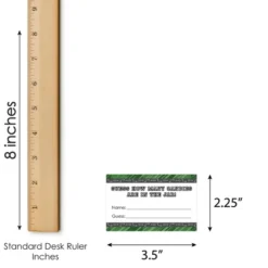 Big Dot Of Happiness End Zone - Football - How Many Candies Baby Shower Or Birthday Party Game - 1 Stand And 40 Cards - Candy Guessing Game -Anagram Shop GUEST 125d733b 6c28 44bf a34b 9345d961811d