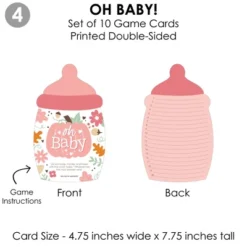 Big Dot Of Happiness Girl Little Pumpkin - 4 Fall Baby Shower Games - 10 Cards Each - Gamerific Bundle -Anagram Shop GUEST 12d30544 50fa 4fc1 870d d90c180893bc