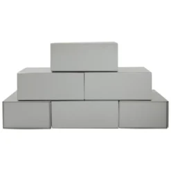 Stockroom Plus 6 Pack Magnetic Gift Boxes With Lids, 9.5x7x4 Inches For Birthday, Wedding, Groomsman And Bridesmaid Proposal Box, Gray -Anagram Shop GUEST 143083b3 88b5 4cfc b796 214f87256f4c