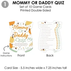 Big Dot Of Happiness Little Pumpkin - Baby Shower Games Who Knows Mommy Best, Mommy Or Daddy Quiz, What’s In Your Purse And Oh Baby - Gamerific Bundle -Anagram Shop GUEST 14bcd531 d8d2 4bc2 baf6 399bb2c56838