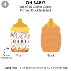 Big Dot Of Happiness Fall Foliage Baby - 4 Autumn Leaves Baby Shower Games - 10 Cards Each - Gamerific Bundle 13 Big Dot Of Happiness Fall Foliage Baby - 4 Autumn Leaves Baby Shower Games - 10 Cards Each - Gamerific Bundle -Anagram Shop GUEST 17644a73 d0fd 4cef 9dc6 8305d2d1749d