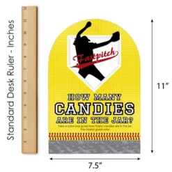 Big Dot Of Happiness Grand Slam - Fastpitch Softball - How Many Candies Birthday Party Or Baby Shower Candy Guessing Game -Anagram Shop GUEST 177428e6 37b8 4ab9 b1d0 a7be2a9997a1
