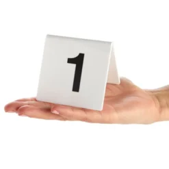 Juvale Set Of 25 Acrylic Table Numbers For Wedding Receptions, Plastic Tent Cards Numbered 1-25 For Restaurants, 3 X 2.75 X 2.5 In -Anagram Shop GUEST 1811219a eaca 4b26 b6c4 1fcd9e7a0146