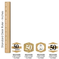 Big Dot Of Happiness We Still Do - 50th Wedding Anniversary - Anniversary Party Scavenger Hunt - 1 Stand And 48 Game Pieces - Hide And Find Game -Anagram Shop GUEST 181a1aa8 e243 4460 b739 ff7816ba7439