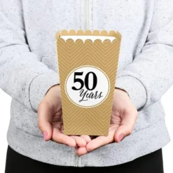 Big Dot Of Happiness We Still Do - 50th Wedding Anniversary Party Favor Popcorn Treat Boxes - Set Of 12 -Anagram Shop GUEST 1b0f6a1b c710 434c 83bd 9f792aad4923