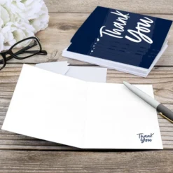 Big Dot Of Happiness Navy Blue Elegantly Simple - Guest Party Favors Thank You Cards (8 Count) -Anagram Shop GUEST 1be937bb 0ef9 41f7 aa47 7c71d46a9ea3