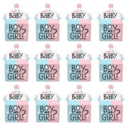 Big Dot Of Happiness Baby Gender Reveal - Treat Box Party Favors - Team Boy Or Girl Party Goodie Gable Boxes - Set Of 12 -Anagram Shop GUEST 1cc8afab bafd 49e0 b0f5 fb6baf80efdc