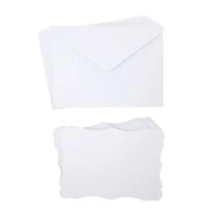 Paper Junkie 50 Pack White Blank Invitations With Envelopes, Printable DIY Greeting Cards For Wedding Baby Shower, 5x7 In -Anagram Shop GUEST 1ed82058 192a 4323 84b4 c358e2417a46