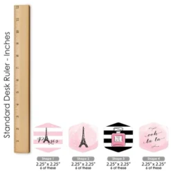 Big Dot Of Happiness Paris, Ooh La La - Paris Themed Baby Shower Or Birthday Party Scavenger Hunt - 1 Stand And 48 Game Pieces - Hide And Find Game -Anagram Shop GUEST 1ee93b2a 89c1 4cb6 a9f4 0b4e0fe9adfb