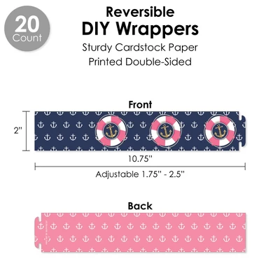 Big Dot Of Happiness Last Sail Before The Veil - Nautical Bachelorette And Bridal Shower Favors And Cupcake Kit - Fabulous Favor Party Pack - 100 Pc 2 Big Dot Of Happiness Last Sail Before The Veil - Nautical Bachelorette And Bridal Shower Favors And Cupcake Kit - Fabulous Favor Party Pack - 100 Pc - Image 2