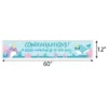 Big Dot Of Happiness Narwhal Girl - Under The Sea Baby Shower Or Birthday Party Decorations Party Banner