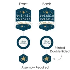 Big Dot Of Happiness Twinkle Twinkle Little Star - Baby Shower Or Birthday Party DIY Dangler Backdrop - Hanging Vertical Decorations - 30 Pieces -Anagram Shop GUEST 239152fb d7e8 4bbc 8535 50727f6b07f5
