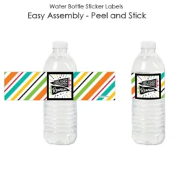 Big Dot Of Happiness Still Got Class - High School Reunion Party Water Bottle Sticker Labels - Set Of 20