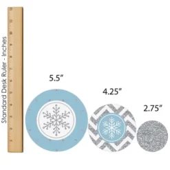 Big Dot Of Happiness Winter Wonderland - Snowflake Holiday Party And Winter Wedding Decor And Confetti - Terrific Table Centerpiece Kit - Set Of 30 -Anagram Shop GUEST 256d1bec 0591 4303 b6f7 53f8b7c8f0eb