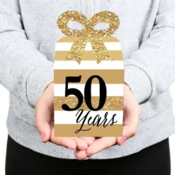 Big Dot Of Happiness We Still Do - 50th Wedding Anniversary - Square Favor Gift Boxes - Anniversary Party Bow Boxes - Set Of 12 -Anagram Shop GUEST 26a1ff5f 0d2c 41a3 b981 e0fccc8dcb20