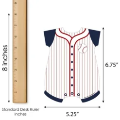 Big Dot Of Happiness Batter Up - Baseball - Picture Bingo Cards And Markers - Baby Shower Shaped Bingo Game - Set Of 18 -Anagram Shop GUEST 26fe9108 fb56 4566 b2b5 80db8e390796