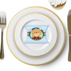 Big Dot Of Happiness Baby Boy Teddy Bear - Favor Gift Boxes - Baby Shower Petite Pillow Boxes - Set Of 20 -Anagram Shop GUEST 28768590 6d1b 466b b2df e57a3cd4babd