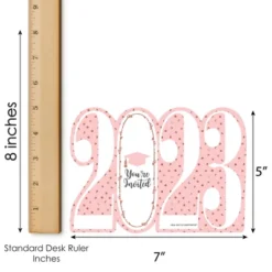 Big Dot Of Happiness Rose Gold Grad - Shaped Fill-In Invitations - 2023 Graduation Party Invitation Cards With Envelopes - Set Of 12 -Anagram Shop GUEST 28b6f6dd 757f 4455 95cb 6c7acc9da3af