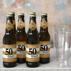 Big Dot Of Happiness We Still Do - 50th Wedding Anniversary Decorations For Women And Men - 6 Beer Bottle Label Stickers And 1 Carrier -Anagram Shop GUEST 2a92a6dc 773c 473e b976 2edf8a595725